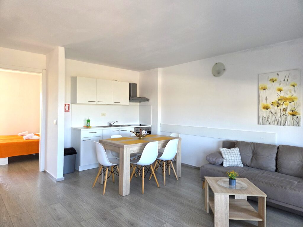Appartamento a Povljana con vista mare 71,40 m2 (C1)
